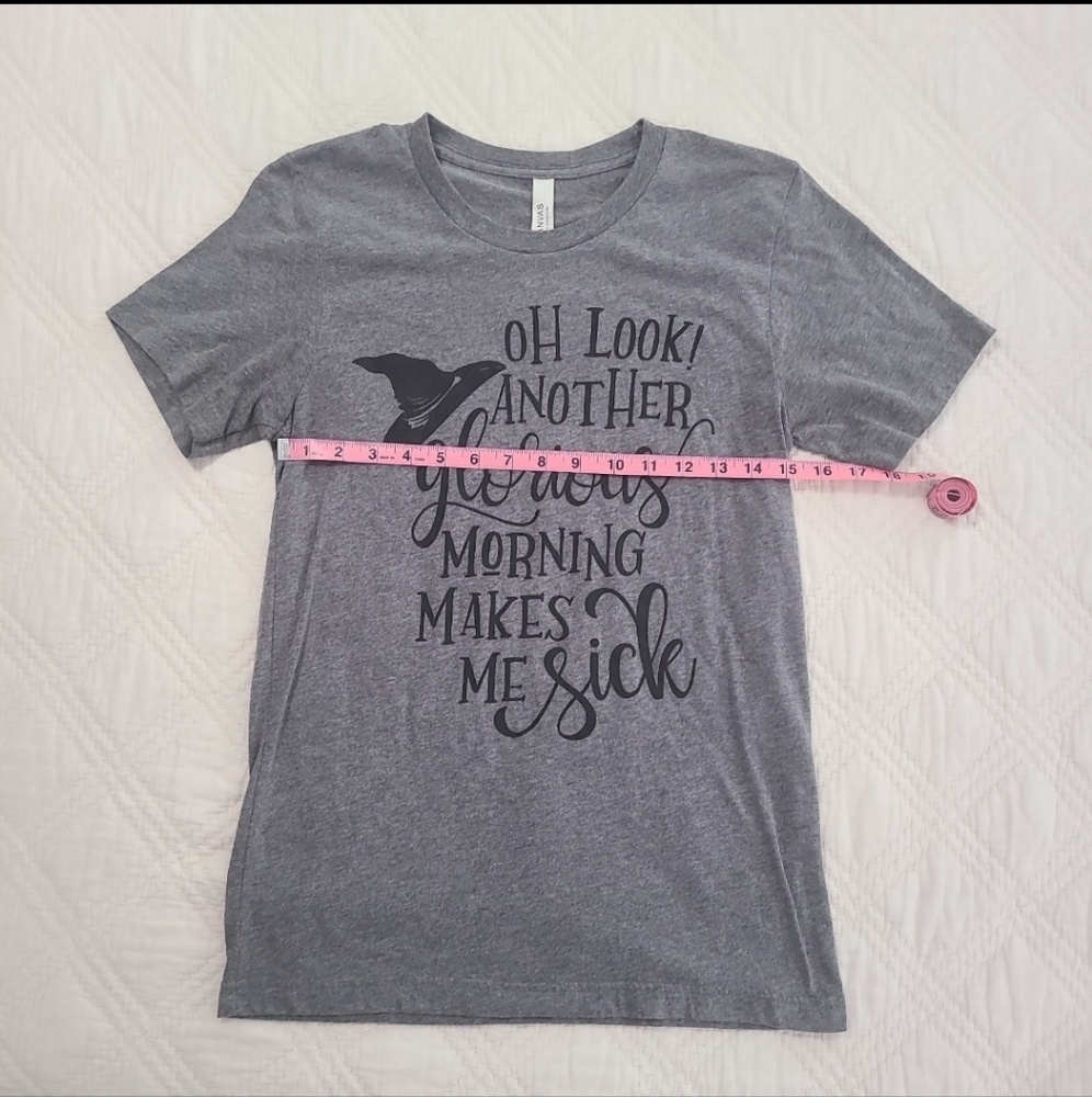 Heather Gray "Hocus Pocus" Halloween Tee - Picture 3 of 5
